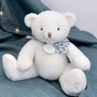 ours en peluche assis blanc 25 cm I Doudou et Compagnie - DC4160-3.jpg