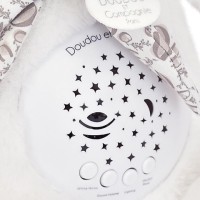 Veilleuse Lapin Musicale Projection mur et chansons Douces - Blanc- DC4202-1.jpg