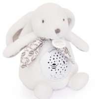 Veilleuse Lapin Musicale Projection mur et chansons Douces - Blanc- DC4202.jpg