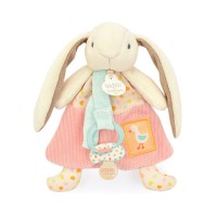 Doudou attache-sucette - LAPIN CIBOULETTE - 19  cm- DC4209-01.jpg