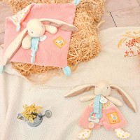 Doudou attache-sucette - LAPIN CIBOULETTE - 19  cm- DC4209-4207.jpg