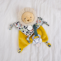Doudou  plat attache sucette lion- DC4222.png