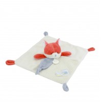 DC4327 DOUDOU mouchoir Renard Romain