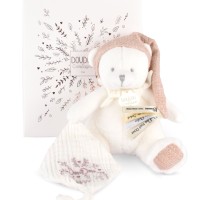 Ours en peluche Rose attache-sucette - DC4330-1.jpg