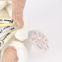 OURS ROSE Pantin attache-sucetteDC4330 DOUDOU 25 ANS