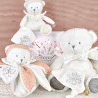 DOUDOU 25 ANS - OURS Pantin attache-sucette