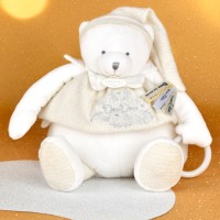 Peluche eveil Bébé Ours Blanc - 30 cm - DC4343-2.jpg