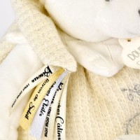 DC4343 DOUDOU OURS BLANC Pantin d'activités