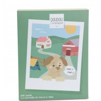 DC4358 Peluche chien boite sonore