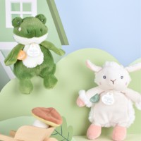 DOUDOU de la ferme  Peluche grenouille