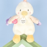 Peluche poule - 17cm - boite sonore