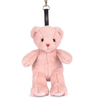 porte clé - Bijou de sac Ours peluche - 20 cm - Rose clair- DC4382-1.jpg
