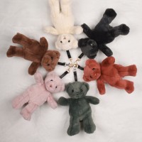 porte clé - Bijou de sac Ours peluche - 20 cm - Vert- DC4382-2.jpg