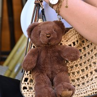 porte clé - Bijou de sac Ours peluche - 20 cm - Marron DC4387-41.jpg