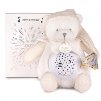 Ours veilleuse musicale projection d'étoiles blanc - collection anninversaire- DC4580 (2).jpg