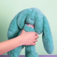 Peluche lapin Turquoise - DC4592.jpg
