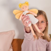 Poupée souple Fée Aurore -  Blanche et Jaune - 25 cm-JJ6032-3.jpg