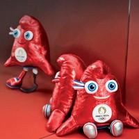 Peluche mascotte Jeux Paralympiques Paris 2024 fabriquée en France - Edition limitée version métallisée - 29 cm -JO2428-29.jpg