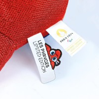 Peluche mascotte Jeux Paralympiques Paris 2024 fabriquée en France - Edition limitée version maille lurex- 29 cm-JO2441-3.jpg