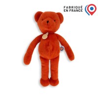 Ours en peluche Orange Terracotta - Roland Garros- 40 cm-li4279-3.jpg