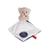 Doudou ours avec mouchoir - PSG