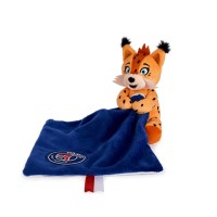 Doudou mouchoir Germain le Lynx