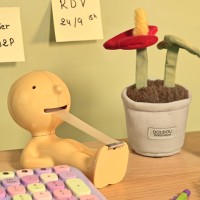 Peluche fleur - 9 cm - Botanique - Rouge- SP4345-13.jpg