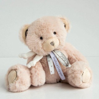 Ours en peluche bébé marron- 30 cm - M