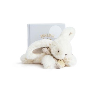 Peluche Lapin Bonbon Taupe - 16 cm