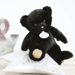Ours en peluche noir smocky