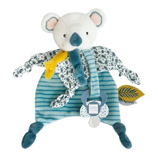 Doudou attache sucette  koala Yoca - 20 cm