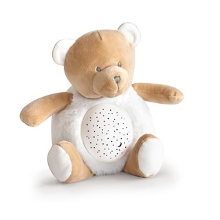 Veilleuse musicale et lumineuse Ours marron - 20 cm