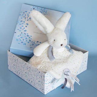 Coffret Doudou Lapin -  25 cm