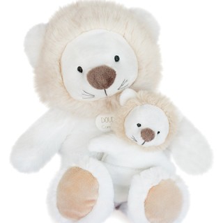 Peluche lion avec Bébé - 25 cm - Unicef