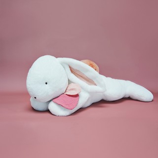 Peluche géante XXL Lapin beige - Happy Boho - 80 cm