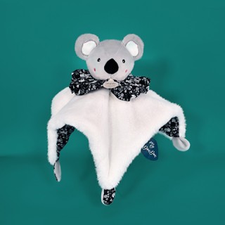 Doudou Koala gris - Cocon - Balle d'éveil - 3 EN 1 - 25 cm