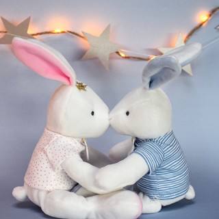 Peluche lapin - 25 cm