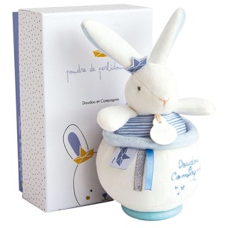Peluche musicale lapin - 14 cm