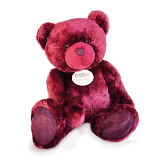 Gros Ours en peluche Bois de rose géant - XXL - 120 cm