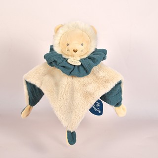 Doudou Lion marron - Cocon - Balle d'éveil - 3 EN 1