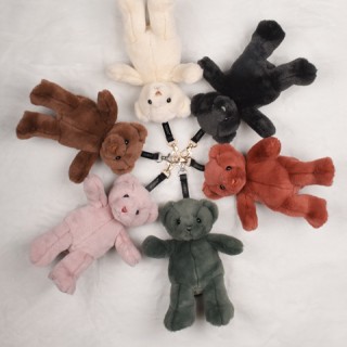 porte clé - Bijou de sac Ours peluche - 20 cm