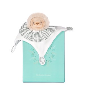 Doudou plat Lion- 20cm - les Chouchoux