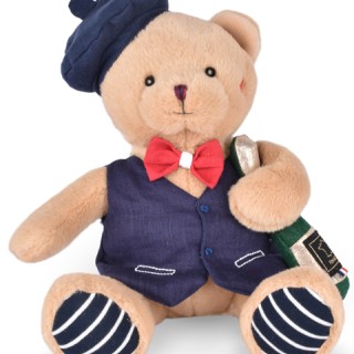 Peluche Ours beige- Célébration