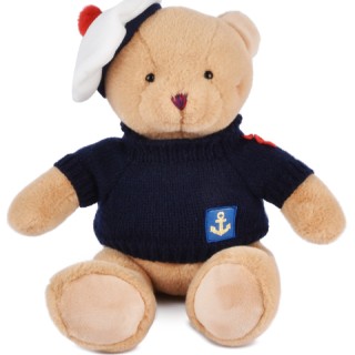 Peluche Ours Marin avec pull over
