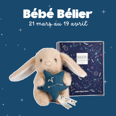 DOUDOU ASTRO - Bélier - 12 cm