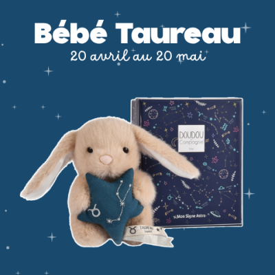 DOUDOU ASTRO -Taureau - 12 cm