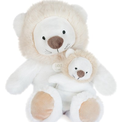 Peluche lion avec Bébé - 25 cm - Unicef