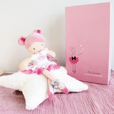 Poupée en tissu danseuse - Lily-Rose - 36 cm