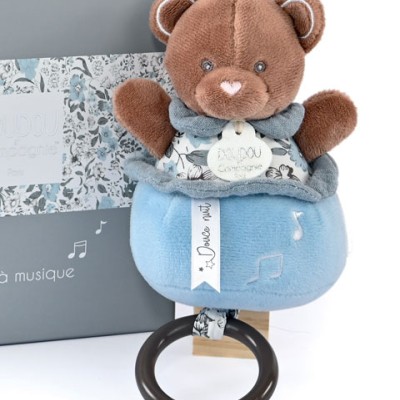 Peluche musicale Ours -BOH'AIME -