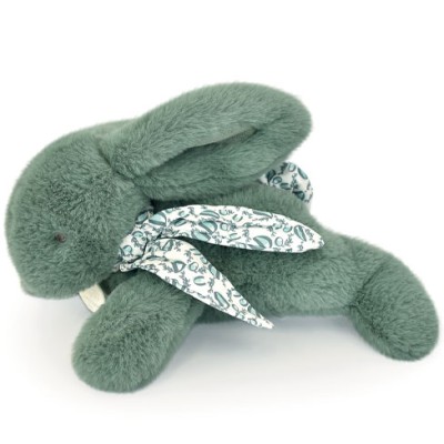Lapin DOUDOU® Vert - Peluche lapin - 25 cm